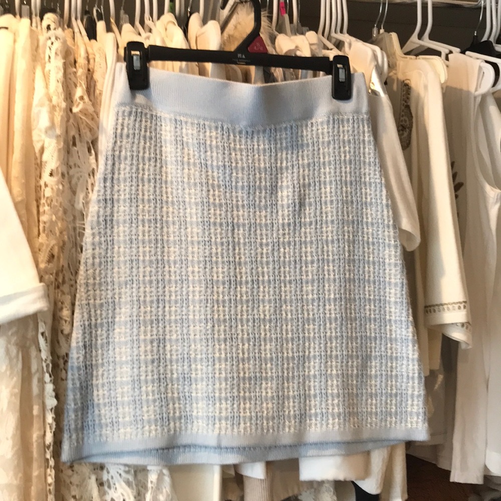 Adorable sweater skirt.